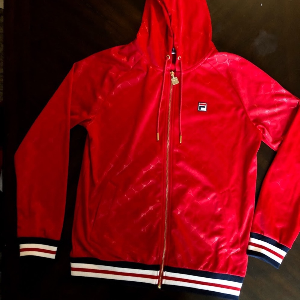 NWOT FILA Zip Up Hoodie